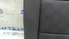 Scaun spate stânga sus, rândul 2, Kia Niro 17-22 HEV, PHEV combinat, gri, zdrențuit, îndoit