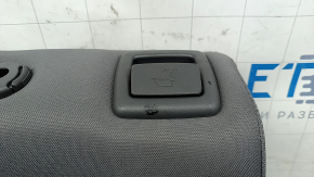 Scaun spate stânga sus, rândul 2, Kia Niro 17-22 HEV, PHEV combinat, gri, zdrențuit, îndoit