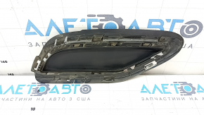 Решетка заднего бампера левая Audi Q5 80A 18-20 структура