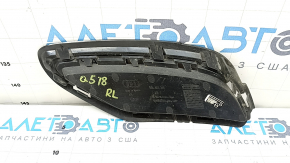 Решетка заднего бампера левая Audi Q5 80A 18-20 структура
