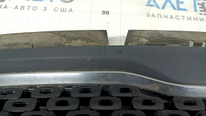 Решетка радиатора grill Kia Niro 17-19 HEV, PHEV без радара, хром+черн глянец, песок, царапины