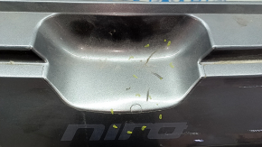 Бампер задний голый Kia Niro 17-19 HEV, PHEV без парктроников, графит, царапины, потертость