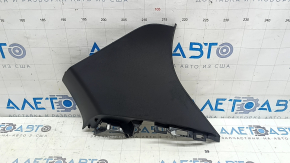 Ornament montant spate dreapta în spatele geamului, Audi Q5 80A 18-24 negru
