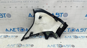 Накладка задней стойки за форточкой правая Audi Q5 80A 18-24 черная, потерта