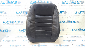 Tapițerie spătar scaun pasager Ford C-max MK2 13-18, piele neagră, încălzită