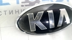 Эмблема значок переднего бампера Kia Niro 17-22 вздулся лак, песок