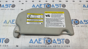 Козырек левый Ford Ecosport 18-22 серый, без крючка, сломана направляйка