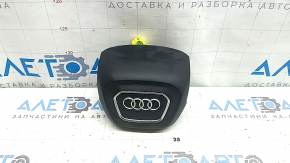 Подушка безопасности airbag в руль водительская Audi Q5 80A 18-24 черная, тип 1