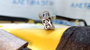 Обшивка подушки пассажирского сиденья Ford Fusion mk5 13-16 titanium кожа черная, с подогревом