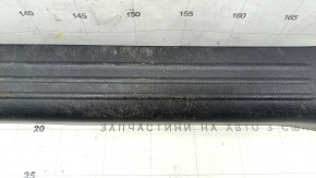 Накладка порога передняя левая Mazda CX-5 17-24 черная, царапины