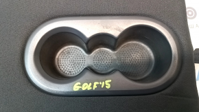 Cotieră spătar banchetă spate VW Golf 15-19, stofă neagră