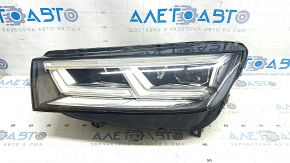 Фара передняя левая в сборе Audi Q5 80A 18-20 LED, под полировку