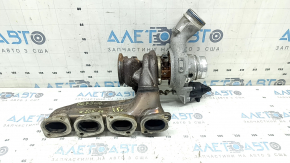 Турбина в сборе с коллектором Mercedes C-class W205 300 19-21 35к, контакт с водой