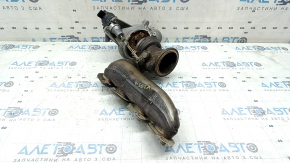 Турбина в сборе с коллектором Mercedes C-class W205 300 19-21 35к, контакт с водой