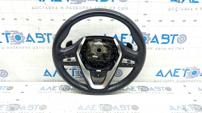 Volan BMW X3 G01 18-21 din piele, negru, încălzit, fără padele