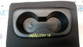 Подлокотник спинки заднего ряда сидений Chevrolet Malibu 16-23 ткань черная