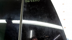 Панорама в сборе передняя Mercedes C-class W205 19-21 серая шторка, царапины, под чистку, облезла краска на накладке