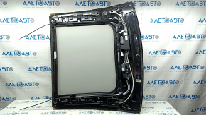 Панорама в сборе передняя Mercedes C-class W205 19-21 серая шторка, царапины, под чистку, облезла краска на накладке