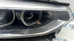 Фара передняя правая в сборе BMW X3 G01 18-21 галоген+LED, с креплением, под полировку