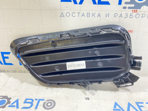 Нижняя решетка переднего бампера правая BMW X3 F25 15-17 черная