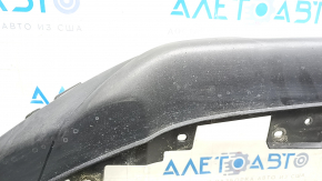 Губа переднего бампера Mazda CX-5 22-25 структура черная, царапины, потерта