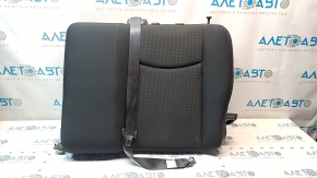Spătar banchetă spate stânga pentru Nissan Leaf 13-15, material textil negru, cu centură