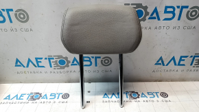 Подголовник 2 ряда левый BMW 3 F30 4d 12-18 кожа серая, коричневая строчка, потерта кожа