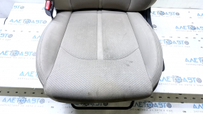 Водительское сиденье Kia Optima 16-18 без airbag, электро+механическое, с подогревом, ткань бежевая, под химчистку