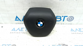 Подушка безопасности airbag в руль водительская BMW X3 G01 18-24 черная тип 1, царапины