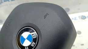 Подушка безопасности airbag в руль водительская BMW X3 G01 18-24 черная тип 1, царапины