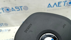 Подушка безопасности airbag в руль водительская BMW X3 G01 18-24 черная тип 1, царапины