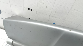 Нижняя накладка переднего бампера BMW X3 G01 18-21 без молдинга, серая, X-Line, царапины