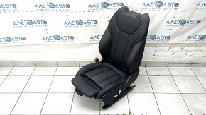 Водительское сидение BMW X3 G01 18-21 с airbag, электро, подогрев, кожзам черное, без подголовника