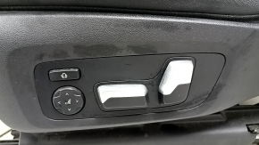 Водительское сидение BMW X3 G01 18-21 с airbag, электро, подогрев, кожзам черное, без подголовника