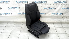 Пассажирское сидение BMW X3 G01 18-21 с airbag, электро, подогрев, кожзам черное, без подголовника