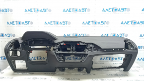 Торпедо передняя панель с AIRBAG BMW X3 G01 18-21 кожа, черное, без проекции, царапина