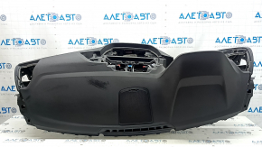 Торпедо передняя панель с AIRBAG BMW X3 G01 18-21 кожа, черное, без проекции, царапина
