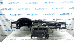 Mazda CX-5 17-24 negru, bord zgâriat cu airbag
