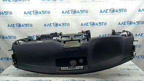 Торпедо передняя панель с AIRBAG Mazda CX-5 17-24 черная