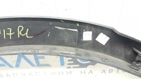 Накладка арки крыла задняя левая Lincoln MKC 15-19 структура, царапины, сломано крепление