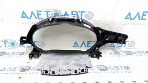 Обрамления щитка приборов Mazda CX-5 21-24 кожа черная, вставка серая, под 10.3"