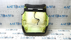 Tapițerie scaun pasager Ford C-max MK2 13-18, piele neagră, încălzită