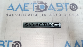 Эмблема надпись SKYACTIV G двери багажника Mazda CX-5 22-25 сломаны крепления