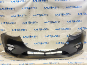 Бампер передний голый Mazda 3 14-16 BM дорест