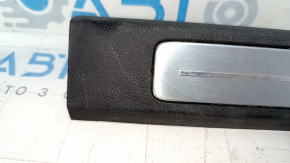 Prag ușă stânga față Lincoln MKC 15-19, negru, neiluminat, zgârieturi