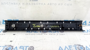 Prag ușă stânga față Lincoln MKC 15-19, negru, neiluminat, zgârieturi