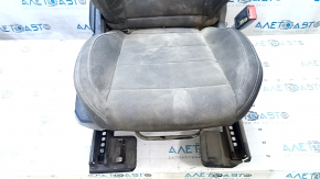Пассажирское сиденье Ford Mustang mk6 15-23 без airbag, ткань черная, купе, механическое, под химчистку