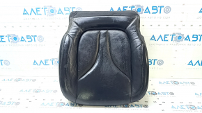 Tapițerie pernă scaun pasager Lincoln MKC 15-15, piele neagră, perforată, încălzită, cutată