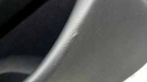 Ansamblu panou ușă spate stânga BMW 5 G30 17-23 piele neagră, Sensatec, cotieră și inserție piele neagră, ornament din lemn lucios, cu iluminare din spate, cu mâner, zgârietură, ruptură