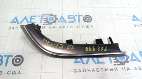 Ornamente laterale stânga față pentru Lincoln MKC 15-19, aluminiu gri, uzate